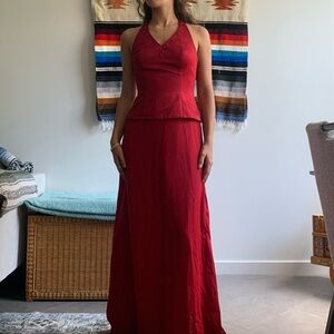 Gorgeous Floor Length Backless Dress